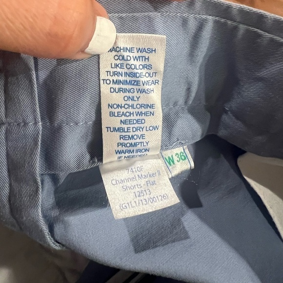 Southern Tide 1 Channel Marker 8inch short light blue size 36 golfing outdoor - Picture 7 of 8